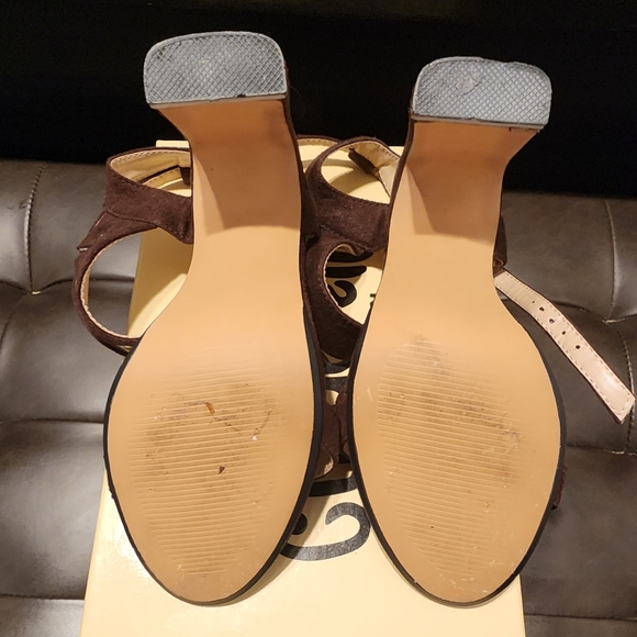 Suede strappy heels - Picture 4 of 5